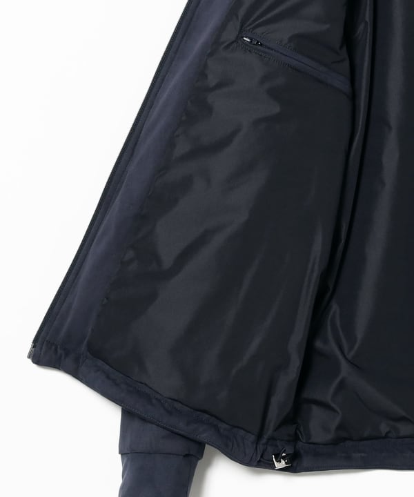 HERNO / エコスエード フーデッド ジップアップ ブルゾン
