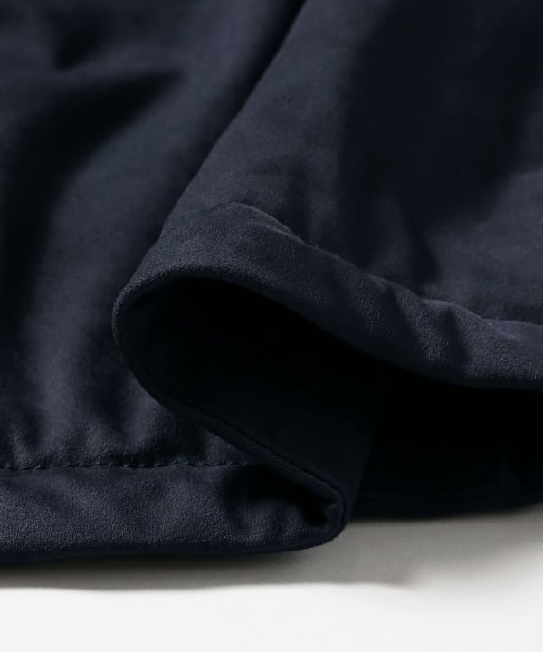 HERNO / エコスエード フーデッド ジップアップ ブルゾン