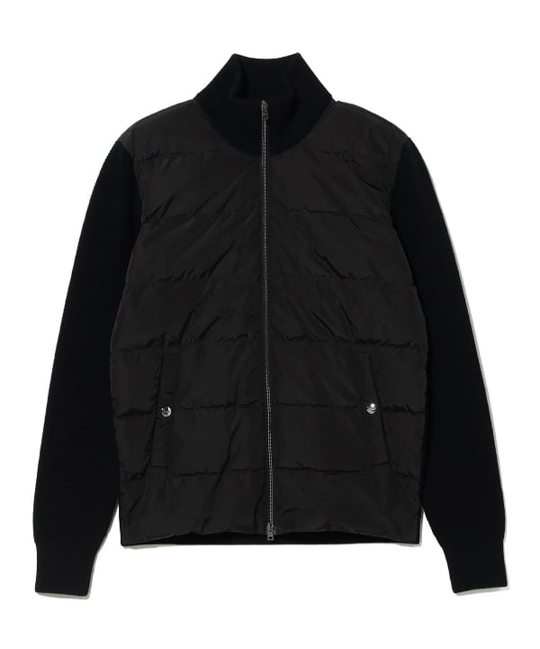 HERNO / ウールニット コンビ ダウンブルゾン
