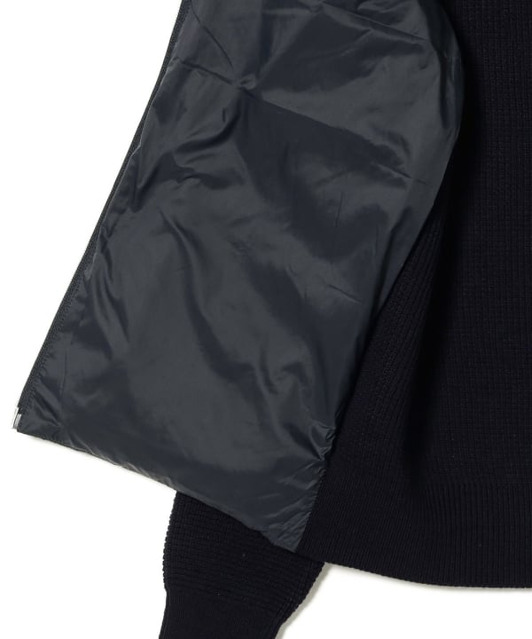 HERNO / ウールニット コンビ ダウンブルゾン