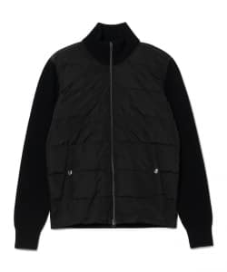 HERNO / ウールニット コンビ ダウンブルゾン