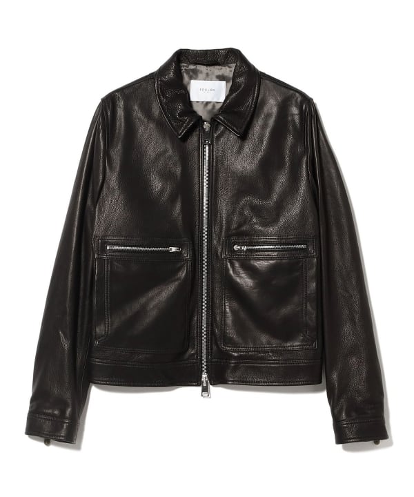 【別注】FOULON MILANO / PAUL レザー シングル ライダースジャケット