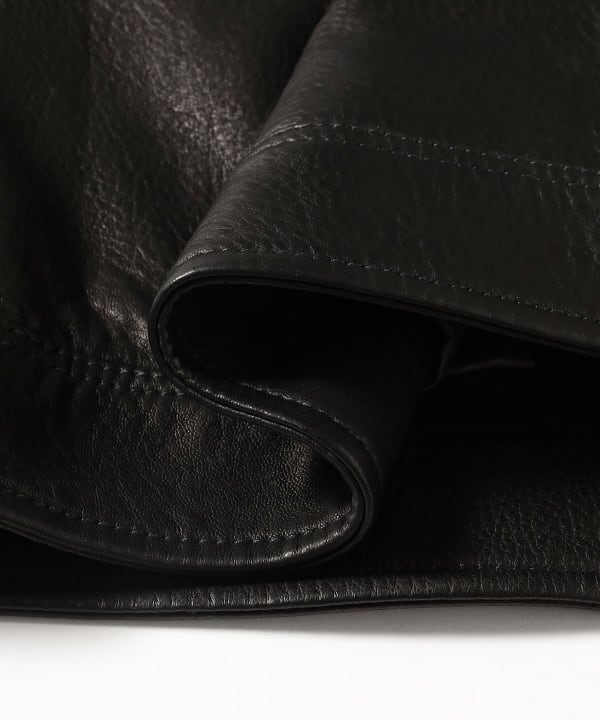 【別注】FOULON MILANO / PAUL レザー シングル ライダースジャケット