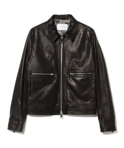 【別注】FOULON MILANO / PAUL レザー シングル ライダースジャケット