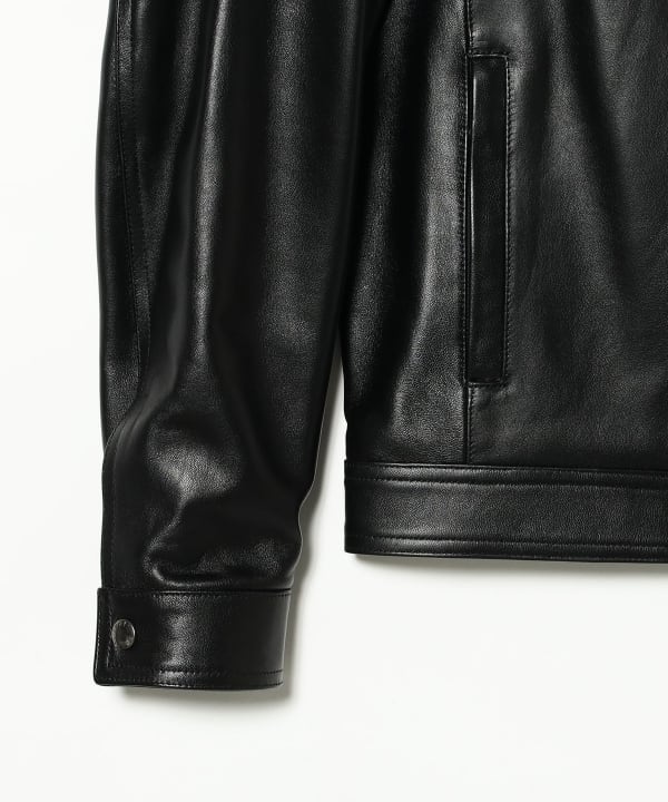 【別注】EMMETI / JURI BEAMS3  レザー シングル ライダースジャケット