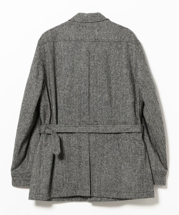 [Special order] DCWHITE / MOON Herringbone Safari Jacket