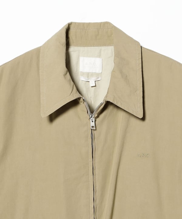 A.P.C. / WILLIAM コットン ジップブルゾン