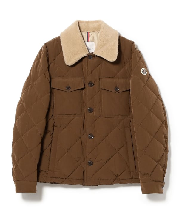 MONCLER ベージュ キルティングダウンジャケット Brilla per il gusto（ブリッラ ペル イル グスト）MONCLER / AUREVALE
