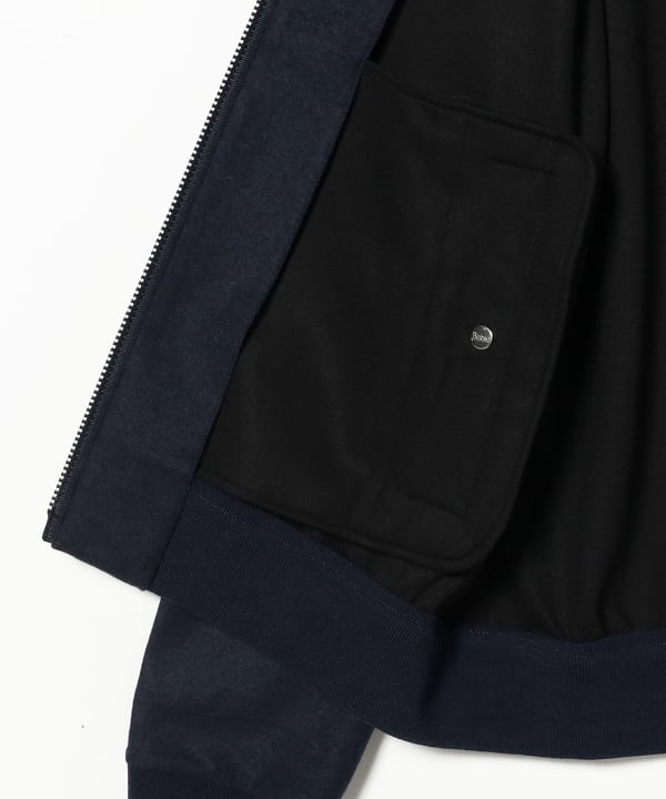 HERNO / ダブルジップ ジャージ スタンドブルゾン
