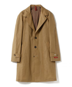 ▲ERNESTO / リネン バルカラーコート