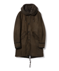 ▲【ショップ限定商品】RUFFO / ムートン モッズコート