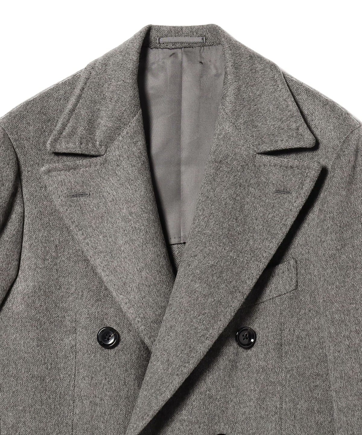 Brilla per il gusto（ブリッラ ペル イル グスト）LORO PIANA FABRIC カシミヤ ソリッド ダブルブレスト コート（コート  チェスターコート）通販｜BEAMS