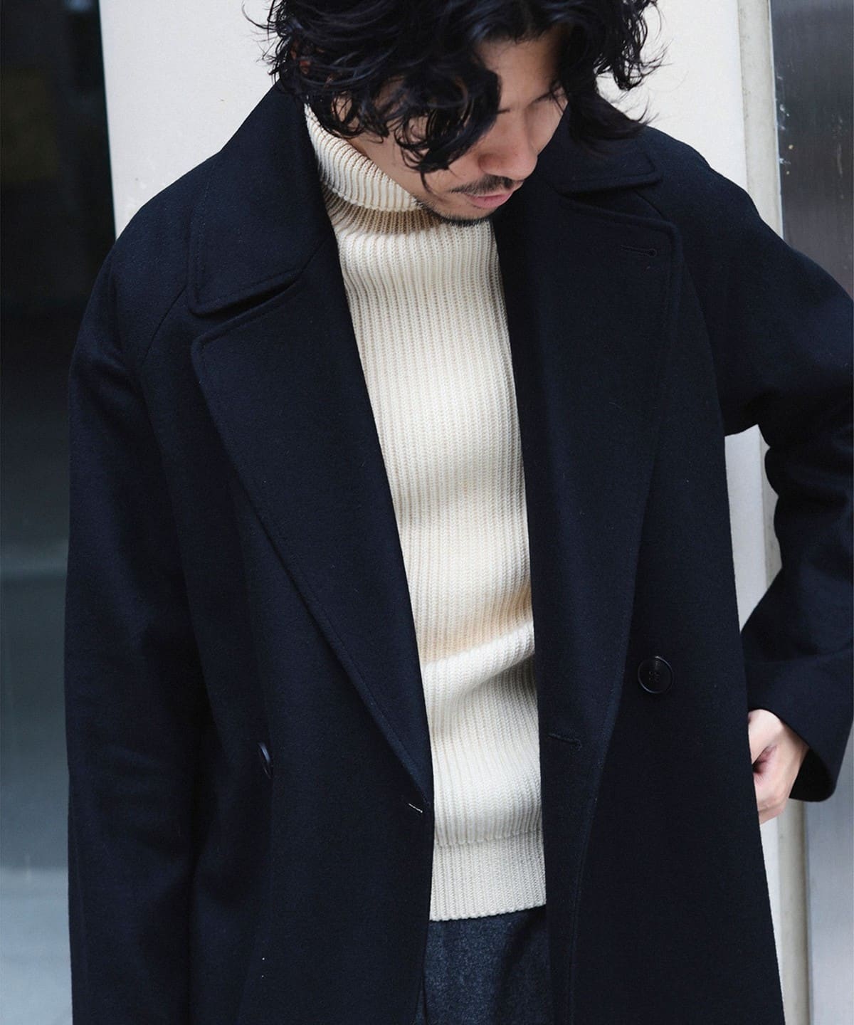 ny1223 HEVO BRINDISI コート ブラック 48 新品 ny1223 HEVO BRINDISI コート ブラック 48 新品 Hevo（イーヴォ