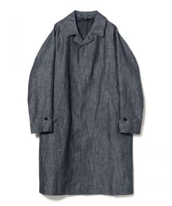 【別注】hevo / AMASTUOLA リネンコットン バルカラーコート