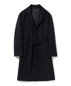 ▲hevo / OSTUNI ソリッド 4ボタン ベルテッドコート