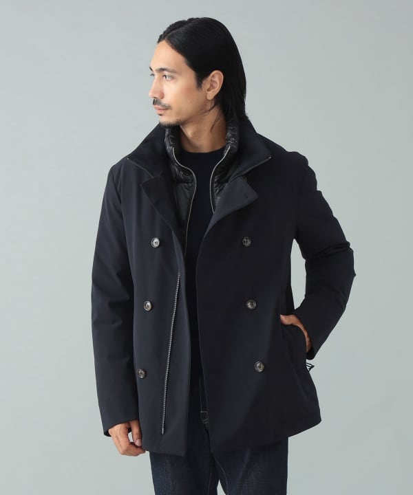 【かぶら】HETREGÓ イタリア製ダウンコートリバーシブル⭐︎ゴールド かぶら】HETREGÓ イタリア製ダウンコートリバーシブル