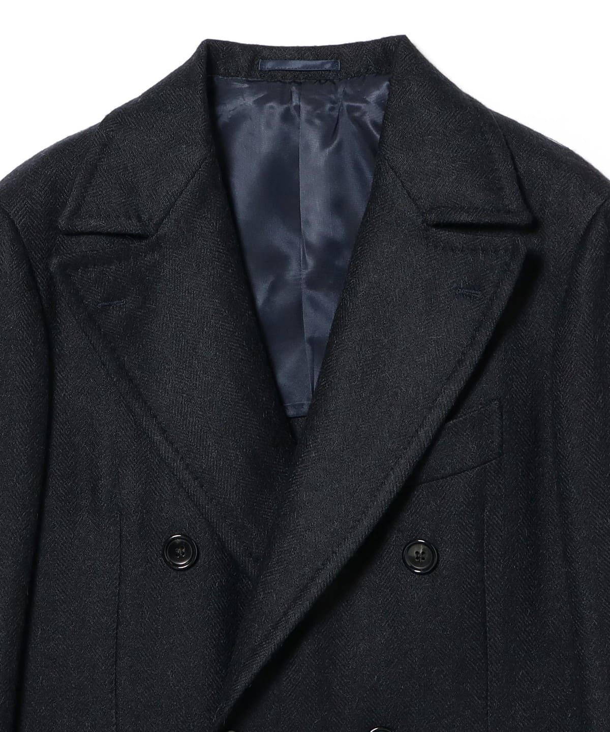 Brilla BEAMS ビームス ダブルチェスターコート ヘリボーン アルパカ