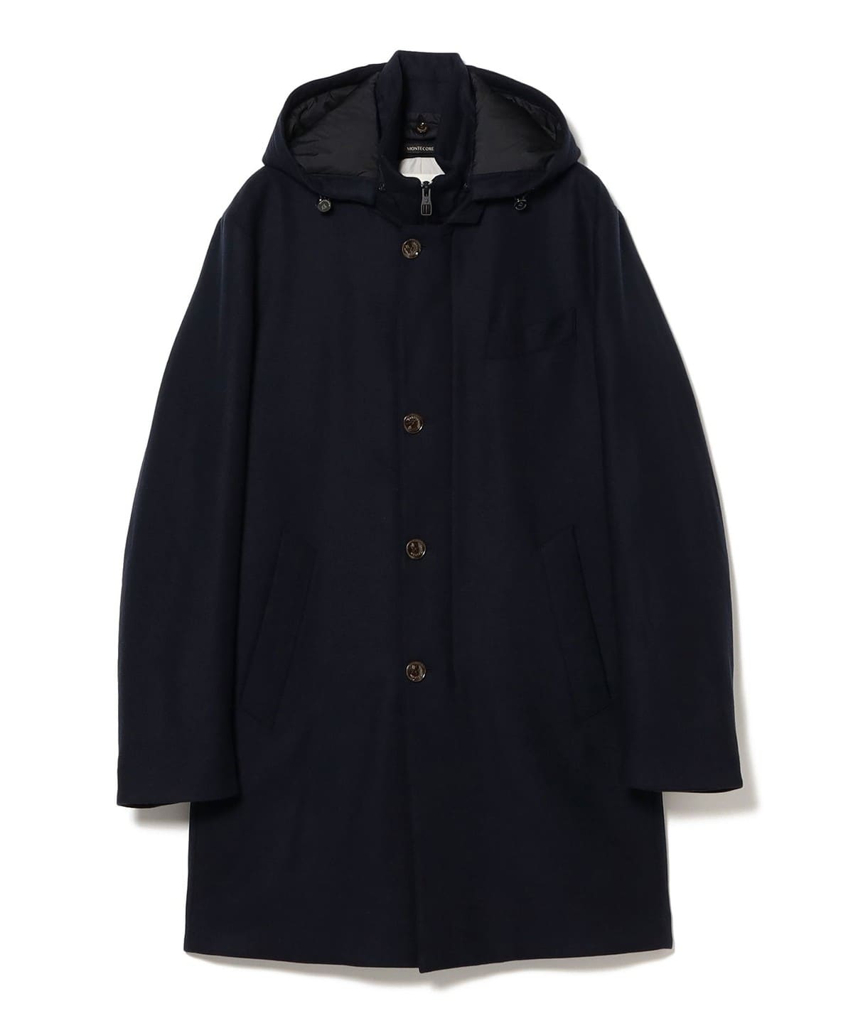 MONTECORE モンテコーレ / LORO PIANA FABRIC ニュースポルベリーノコート コート MEN NAVY 48 MONTECORE モンテコーレ / LORO PIANA FABRIC ニュースポルベリーノコート コート MEN NAVY 48