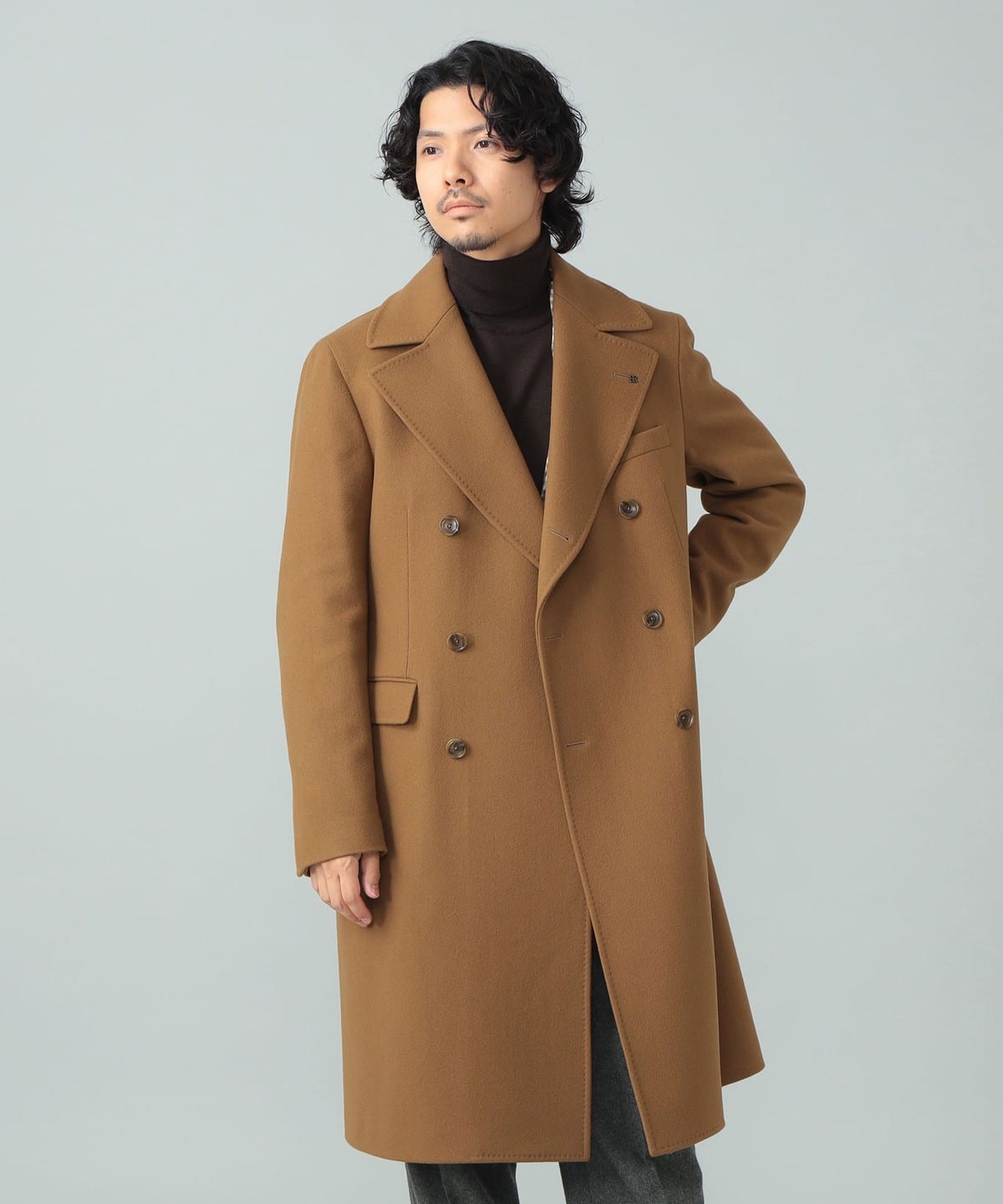 TAGLIATORE BEAMS Brilla ダブルブレスト コート Brilla per il gusto（ブリッラ ペル イル グスト）【別注