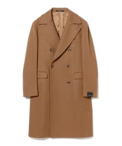 【別注】TAGLIATORE / RICH ソフトメルトン ソリッド ダブルブレストコート