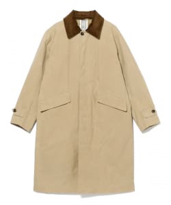 【別注】l’impermeabile / ワックスドコットン バルカラーコート