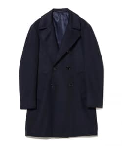 ウールカシミヤ ロングピーコート