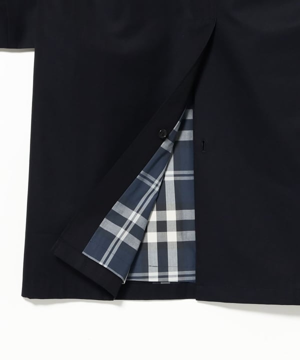 【別注】AUBERGE × Brilla per il gusto / コットン ステンカラーコート