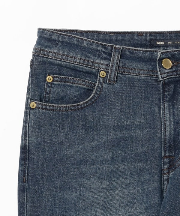 BRIGLIA 1949 / RIBOT ブルーデニムパンツ