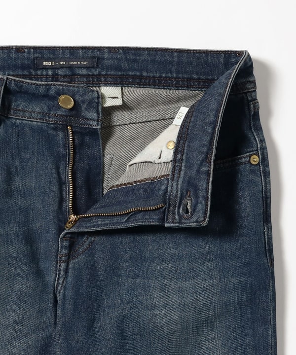 BRIGLIA 1949 / RIBOT ブルーデニムパンツ