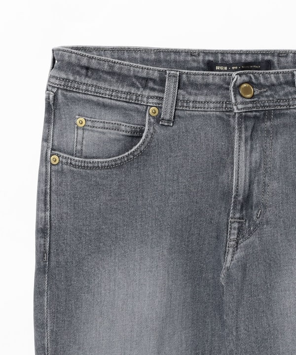 BRIGLIA 1949 / RIBOT ブラックデニムパンツ