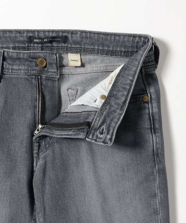 BRIGLIA 1949 / RIBOT ブラックデニムパンツ