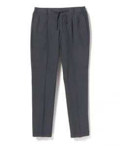 ▲giabsarchivio / 別注 MASACCIO シャカヌメコットン 1プリーツ＆ダーツ ドローコードスラックス