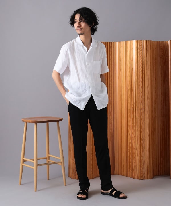 giabsarchivio スリムフィットスラックス 44 ファッション