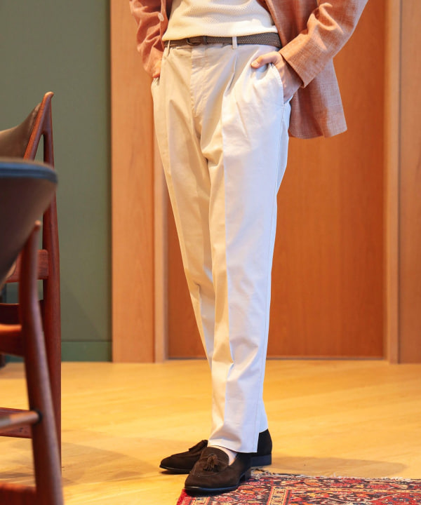 【近日削除】超美品_Rota コットンスラックス　サイズ50 Brilla per il gusto（ブリッラ ペル イル グスト）ROTA / 581