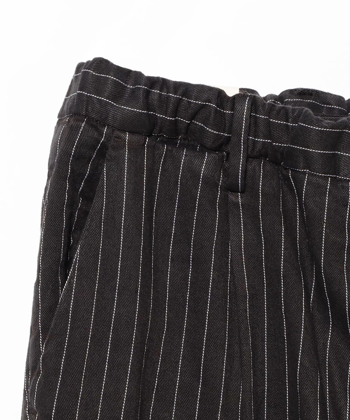 BRIGLIAブリリアブラック ストライプ パンツ BEAMS別注 BRIGLIA 1949