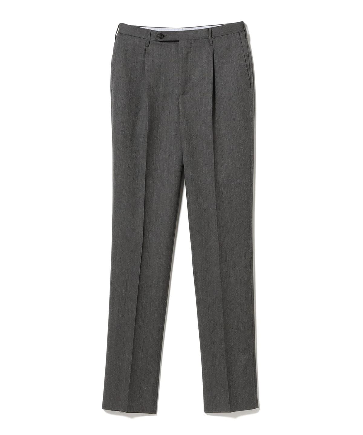 【別注】ROTA ロータ / 581 ウール 3PLY 1プリーツ スラックス パンツ MEN MD. GREY/4 44 【別注】ROTA ロータ / 581 ウール 3PLY 1プリーツ スラックス パンツ MEN MD. GREY/4 44