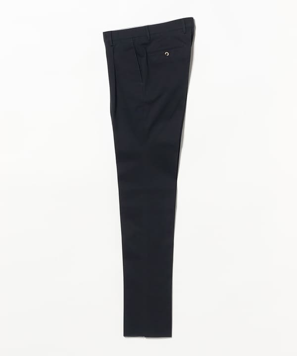 PT TORINO / Slim Fit 1-Pleat Cotton Trousers