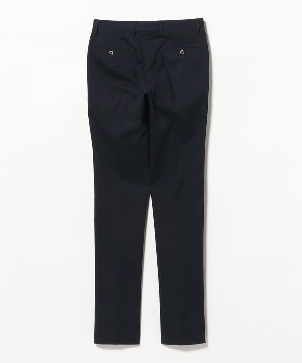 PT TORINO / Slim Fit 1-Pleat Cotton Trousers
