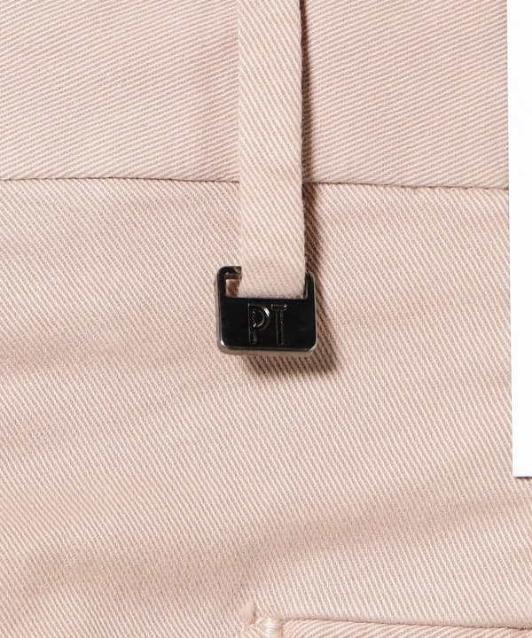 PT TORINO / NEW BERLIN コットン ストレッチ ノープリーツ スラックス