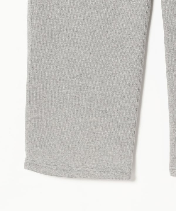 WEARLNESS / コットンシルク スウェット トラウザーズ