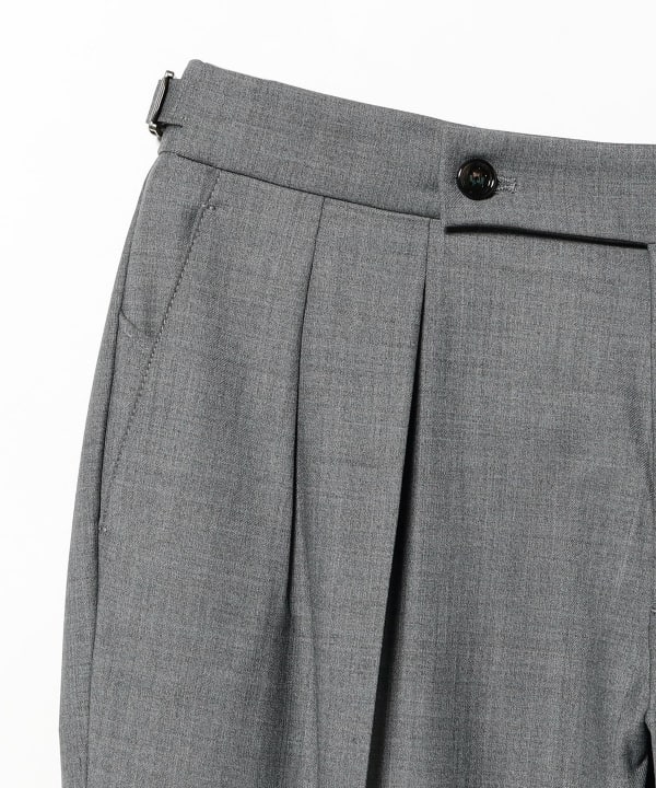 【別注】BERWICH / SCOTCH ミックスストレッチ ウール スラックス