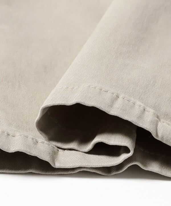 【別注】BRIGLIA 1949 / 2プリーツ サイドアジャスター コットンツイル スラックス
