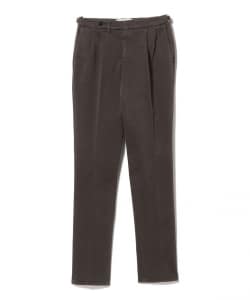 【別注】BRIGLIA 1949 / 2プリーツ サイドアジャスター コットンツイル スラックス