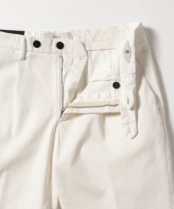 【別注】BRIGLIA 1949 / BG21 コットンツイル 1プリーツ スラックス