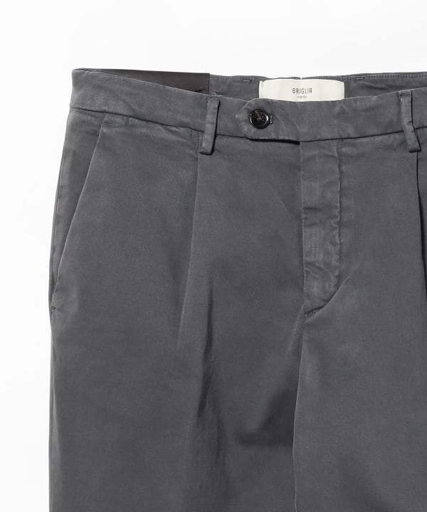 【別注】BRIGLIA 1949 / BG21 コットンツイル 1プリーツ スラックス