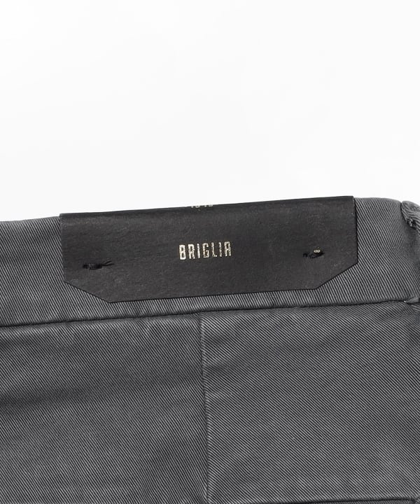 【別注】BRIGLIA 1949 / BG21 コットンツイル 1プリーツ スラックス