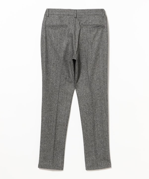 【別注】giabsarchivio / MASACCIO A2Y シルクネップ ツイーディッシュウール 1プリーツ ドローコード スラックス