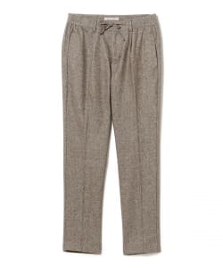 【別注】giabsarchivio / MASACCIO A2Y シルクネップ ツイーディッシュウール 1プリーツ ドローコード スラックス