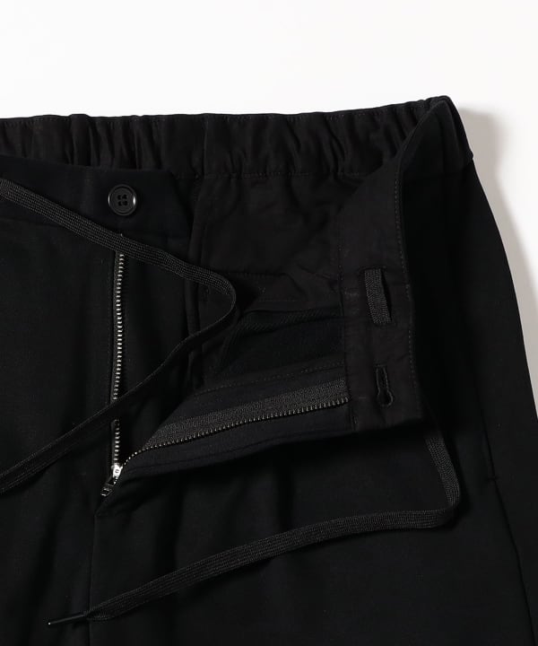 コットンポリエステル ワンプリーツ スウェットパンツ