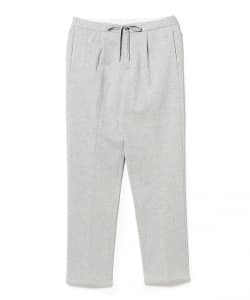 コットンポリエステル ワンプリーツ スウェットパンツ